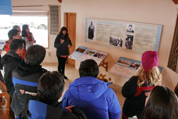Chapelco - Margarita vera explica cosmovisión mapuche IMG_3139