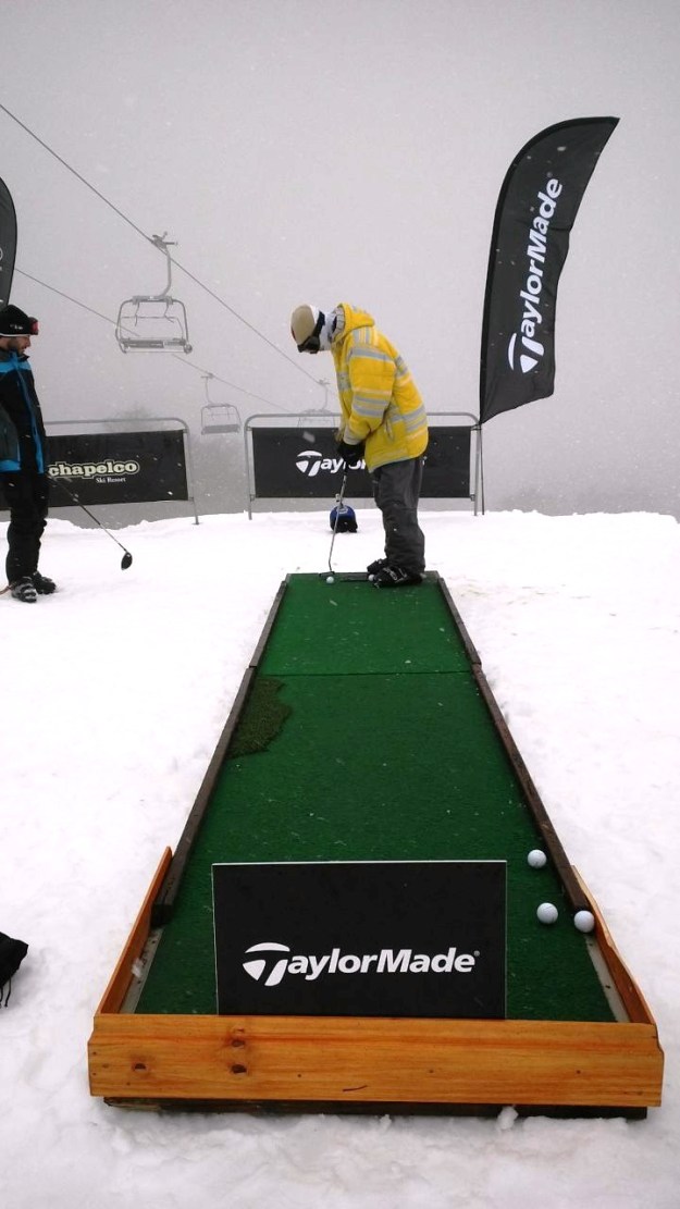 Chapelco 2014 - Golf en la nieve