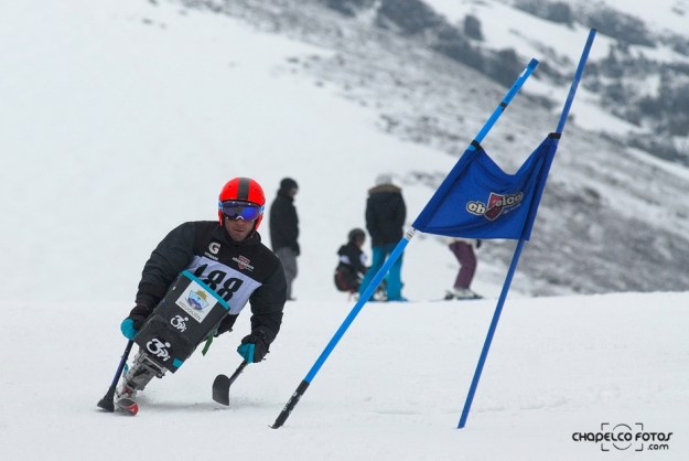 chapelco 2do encuentro de esqui adaptado Enrique plantey atleta paral+¡mpico  DAC_9788