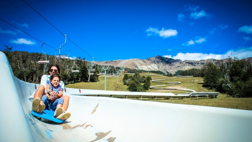 CHAPELCO VERANO 2015 TOBOGAN PATAGONICO