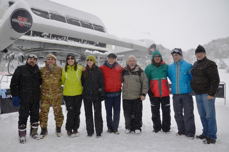 Autoridades provinciales y municipales acompañaron la inauguración de la silla del mocho en Chapelco DAC_6286 - copia
