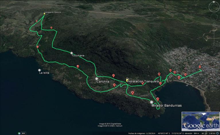 Pedestre con reerencias