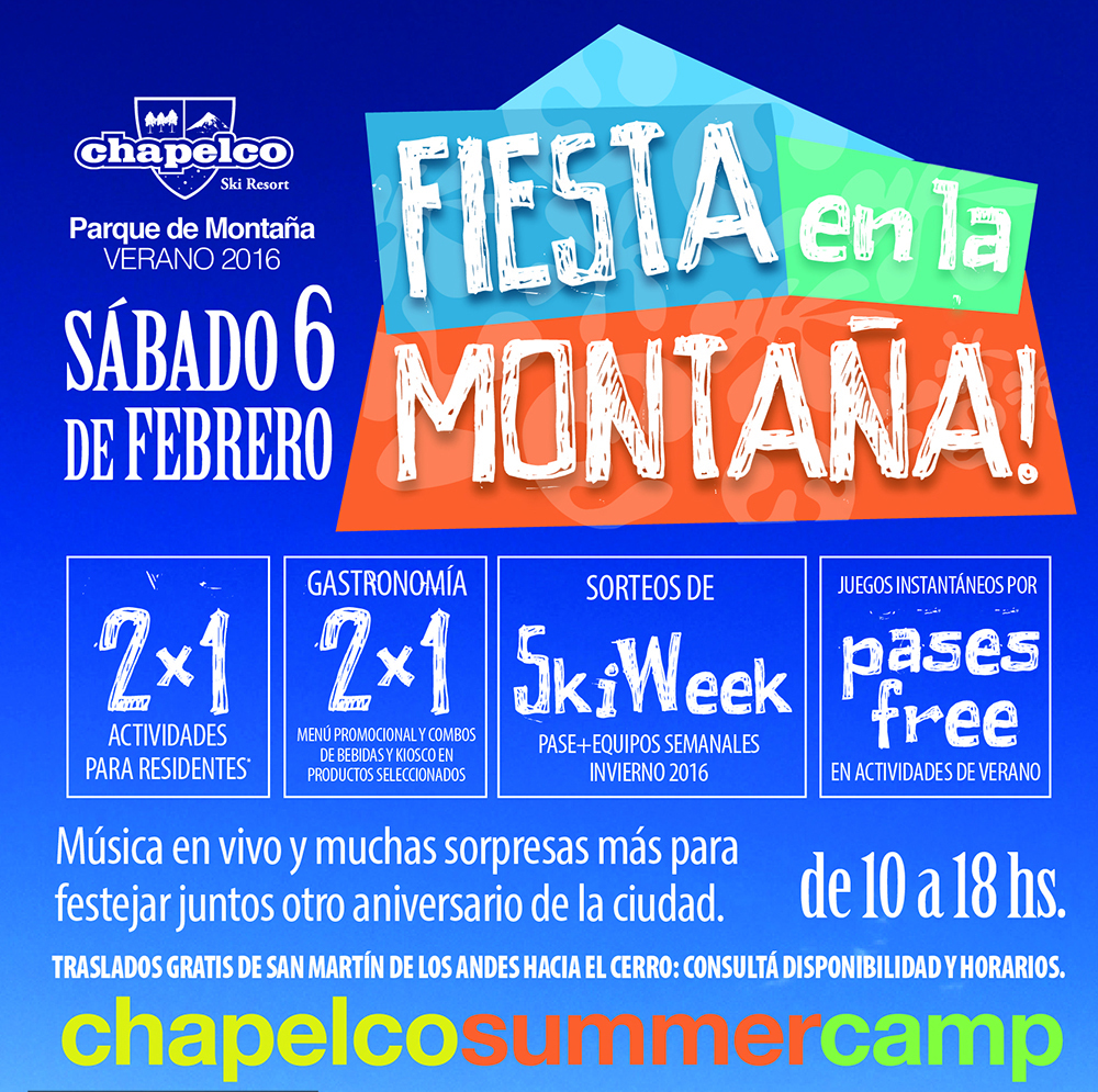 Flyer Fiesta en la Montaña