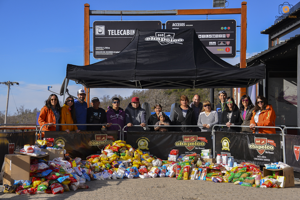 EXITOSA JORNADA DE ESQUÍ LIBRE Y SOLIDARIO EN CHAPELCO