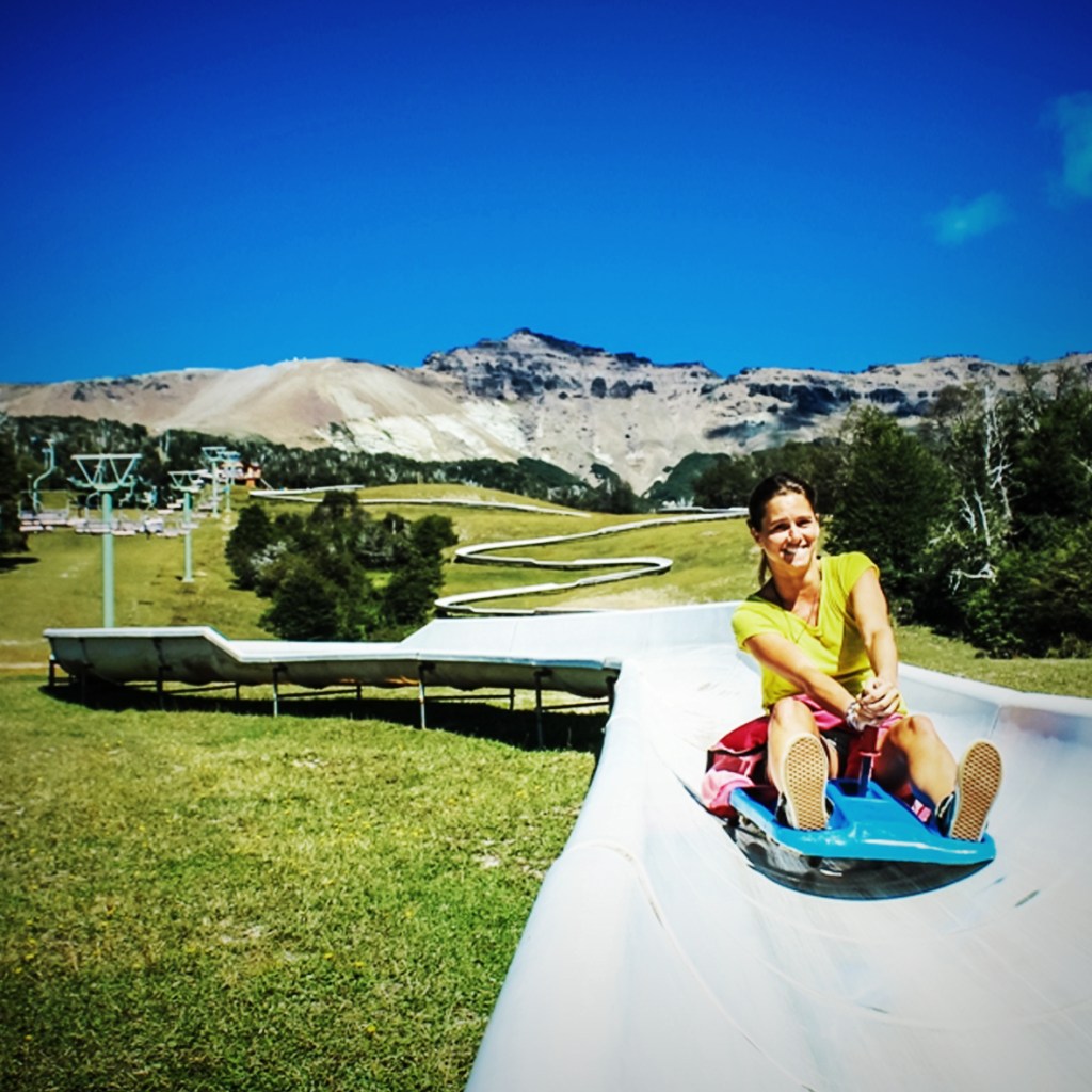 Sentí la adrenalina bajando por Tobogán gigante de Chapelco Verano